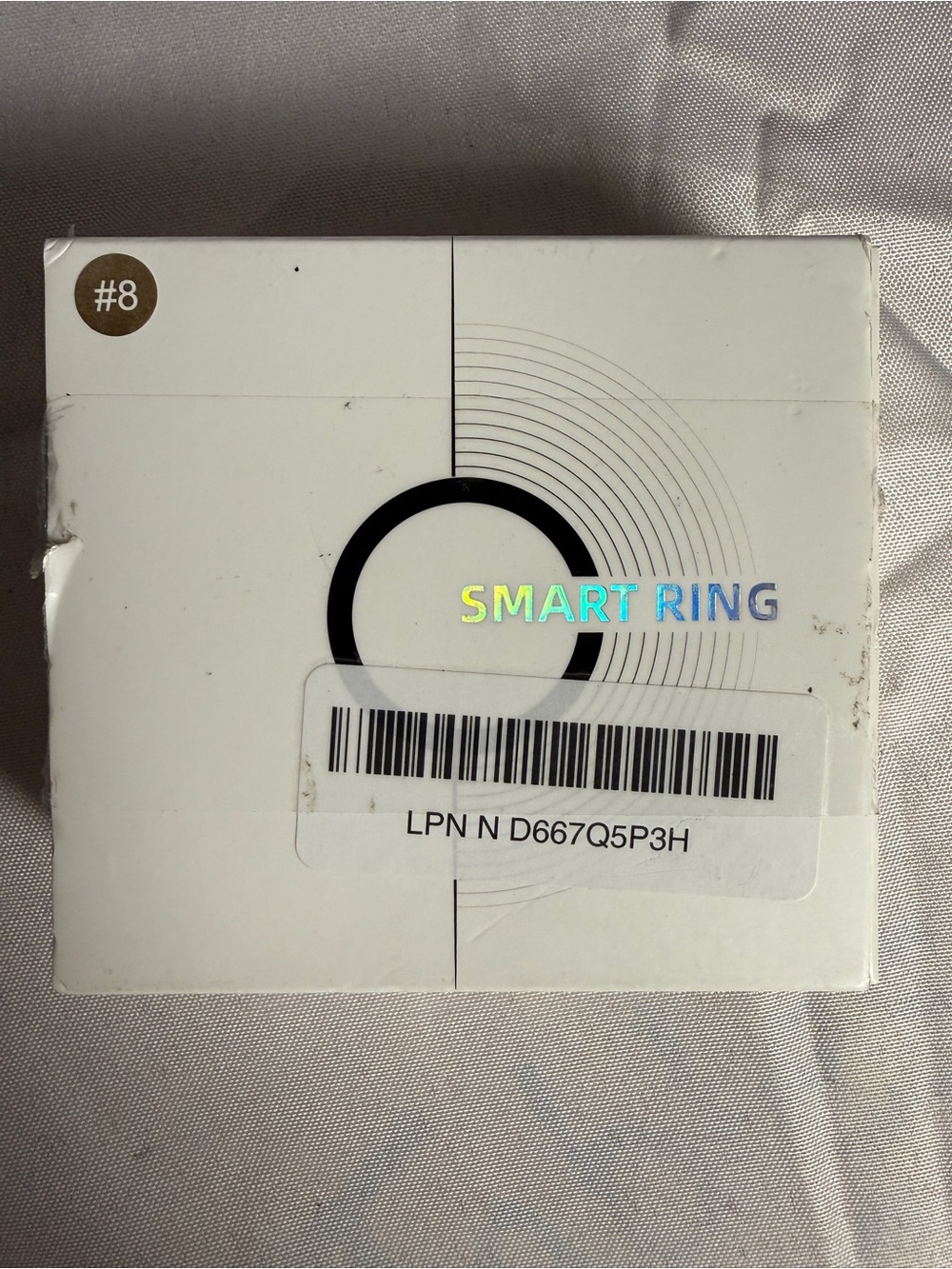 Smart Ring Size 8 - Gold Smart Ring